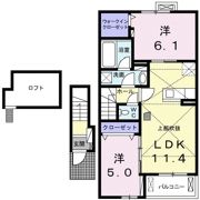 サンシャイン古河 Ⅱの間取り画像