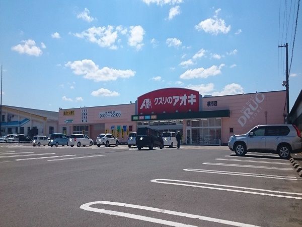 近くのクスリのアオキまで600m(徒歩8分)