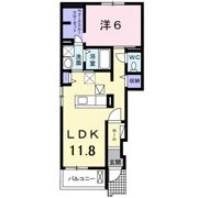 グリッタープレイス 花梨の間取り画像