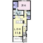 グリッタープレイス 花梨の間取り画像