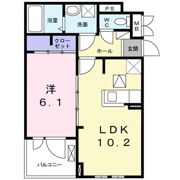 ジェルメの間取り画像