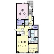 ピープルリバー九頭竜川Ⅲの間取り画像