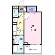 シャルマン唐橋南の間取り画像