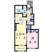 グランド ソレイユの間取り画像