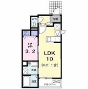 イリーデの間取り画像