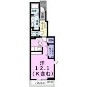 シャトワ宮後の間取り画像