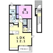 アルシオーネⅡの間取り画像