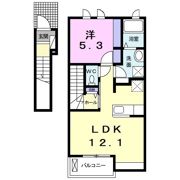 アルシオーネⅡの間取り画像