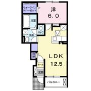 リブリージュAの間取り画像