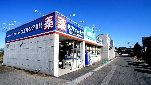 近くのウエルシア薬局籠原店まで750m(徒歩10分)