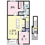 フォルトゥーナⅠの間取り画像