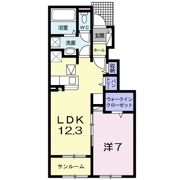 セラピアⅠの間取り画像