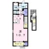 アンジュー北吉井 Bの間取り画像