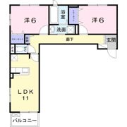 シエロビスタ常盤平Ⅲの間取り画像
