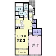メルヴェイユ Ⅱの間取り画像