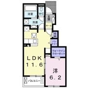 セレノパラッツオ Ⅰの間取り画像