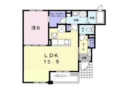 アンベリールDの間取り画像