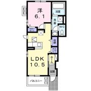 エスポワールK＆L Ⅰの間取り画像