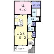 エスポワールK＆L Ⅳの間取り画像