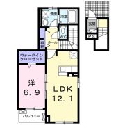 ラ サクラーレⅡの間取り画像