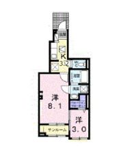 ラフィネの間取り画像