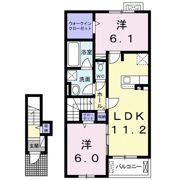 モダンブローテⅡの間取り画像