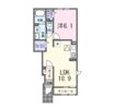 ヴィラやすの間取り画像