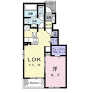 オリーブタウンBの間取り画像