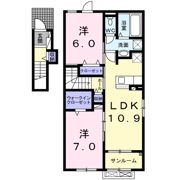 One＆Only Ⅱの間取り画像