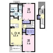 カンパネルラ B棟の間取り画像