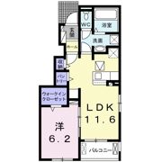 ポルトシャルムⅡの間取り画像