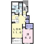 ポルトシャルムⅢの間取り画像