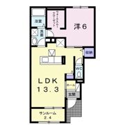 グラシーヌ Ⅰの間取り画像