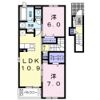 ドミールⅡの間取り画像