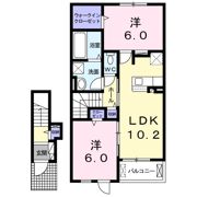 ルミナーレBの間取り画像