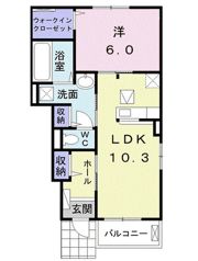 リポーゾ Ⅰの間取り画像