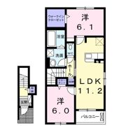 UK ガーデンハイム Ⅲの間取り画像