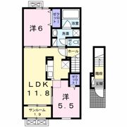 ノイ・ユウユウ Ⅱの間取り画像