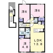 プルメリアⅥの間取り画像