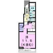 エバーグリーンCの間取り画像