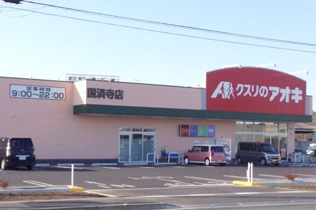 近くのクスリのアオキ 国済寺店まで1,100m（徒歩14分）