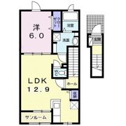クオーレⅡの間取り画像