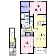 コンフォールの間取り画像