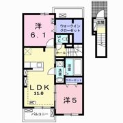 フィーレダンクⅠの間取り画像