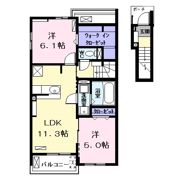 キラーナ Ⅱの間取り画像