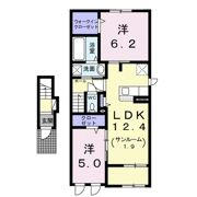 トレス バウムの間取り画像