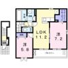 ローレル志紀の間取り画像