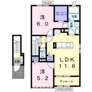 レウニールの間取り画像