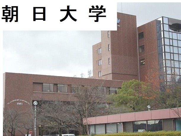近くの朝日大学まで800m（徒歩10分）