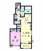 フリーデン・S Cの間取り画像
